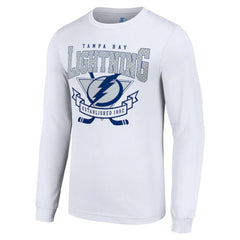 Tampa Bay Lightning Starter Team Logo Graphic Long Sleeve T-Shirt On Sale