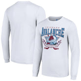 Colorado Avalanche Starter Team Logo Graphic Long Sleeve T-Shirt Online