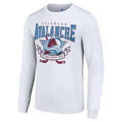 Colorado Avalanche Starter Team Logo Graphic Long Sleeve T-Shirt Online