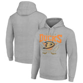Anaheim Ducks Starter Team Logo Graphic Fleece Tri-Blend Pullover Hoodie On Sale