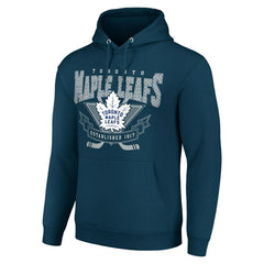 Toronto Maple Leafs Starter Team Logo Graphic Fleece Tri-Blend Pullover Hoodie Online