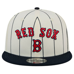 Boston Red Sox New Era Jersey Pinstripe 9FIFTY Snapback Hat | MLB New
