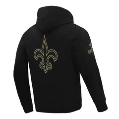 New Orleans Saints Pro Standard Classic Chenille Pullover Hoodie
