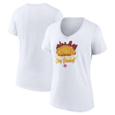 Cincinnati Reds Women's Chili V-Neck T-Shirt | MLB Discount
