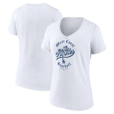 Los Angeles Dodgers Women's West Coast Baseball V-Neck T-Shirt | MLB Near me