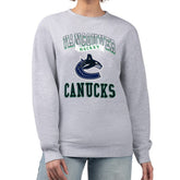 Vancouver Canucks G-III 4Her by Carl Banks Women's Team Logo Tri-Blend Fleece Pullover Sweatshirt Online