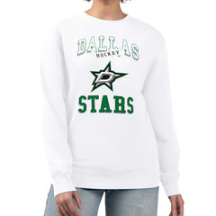 Dallas Stars G-III 4Her by Carl Banks Women's Team Logo Tri-Blend Fleece Pullover Sweatshirt Discount