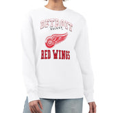 Detroit Red Wings G-III 4Her by Carl Banks Women's Team Logo Tri-Blend Fleece Pullover Sweatshirt Discount