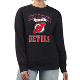New Jersey Devils G-III 4Her by Carl Banks Women's Team Logo Tri-Blend Fleece Pullover Sweatshirt Online