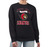 Ottawa Senators G-III 4Her by Carl Banks Women's Team Logo Tri-Blend Fleece Pullover Sweatshirt For Sale