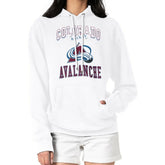 Colorado Avalanche G-III 4Her by Carl Banks Women's Team Logo Tri-Blend Fleece Pullover Hoodie For Sale