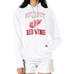 Detroit Red Wings G-III 4Her by Carl Banks Women's Team Logo Tri-Blend Fleece Pullover Hoodie Online