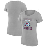 Colorado Avalanche G-III 4Her by Carl Banks Women's Super-Slim Fit Lightweight Team Logo Graphic T-Shirt Online