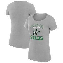 Dallas Stars G-III 4Her by Carl Banks Women's Super-Slim Fit Lightweight Team Logo Graphic T-Shirt Outlet
