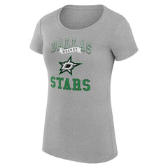 Dallas Stars G-III 4Her by Carl Banks Women's Super-Slim Fit Lightweight Team Logo Graphic T-Shirt Outlet