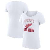 Detroit Red Wings G-III 4Her by Carl Banks Women's Super-Slim Fit Lightweight Team Logo Graphic T-Shirt Discount