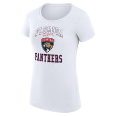 Florida Panthers G-III 4Her by Carl Banks Women's Super-Slim Fit Lightweight Team Logo Graphic T-Shirt Online