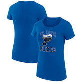 St. Louis Blues G-III 4Her by Carl Banks Women's Super-Slim Fit Lightweight Team Logo Graphic T-Shirt Sale