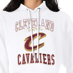 Cleveland Cavaliers G-III 4Her by Carl Banks Women's Graphic Fleece Pullover Hoodie sale Outlet