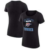 Oklahoma City Thunder G-III 4Her by Carl Banks Women's Super-Slim Fit Lightweight Team Logo T-Shirt Outlet
