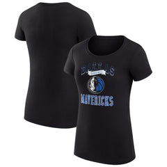 Dallas Mavericks G-III 4Her by Carl Banks Women's Super-Slim Fit Lightweight Team Logo T-Shirt sale On Sale