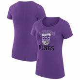 Sacramento Kings G-III 4Her by Carl Banks Women's Super-Slim Fit Lightweight Team Logo T-Shirt Online