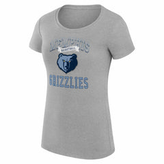 Memphis Grizzlies G-III 4Her by Carl Banks Women's Super-Slim Fit Lightweight Team Logo T-Shirt New