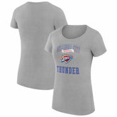 Oklahoma City Thunder G-III 4Her by Carl Banks Women's Super-Slim Fit Lightweight Team Logo T-Shirt On Sale