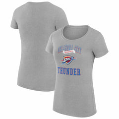Oklahoma City Thunder G-III 4Her by Carl Banks Women's Super-Slim Fit Lightweight Team Logo T-Shirt On Sale