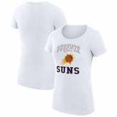 Phoenix Suns G-III 4Her by Carl Banks Women's Super-Slim Fit Lightweight Team Logo T-Shirt On Sale