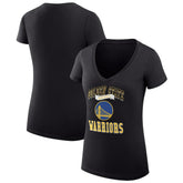 Golden State Warriors G-III 4Her by Carl Banks Women's Super-Slim Fit Lightweight Team Logo V-Neck T-Shirt sale For Sale