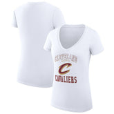 Cleveland Cavaliers G-III 4Her by Carl Banks Women's Super-Slim Fit Lightweight Team Logo V-Neck T-Shirt sale Outlet