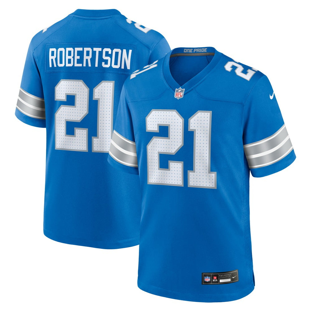 Detroit Lions Nike Amik Robertson Game Jersey