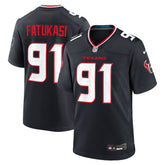 Houston Texans Nike Folorunso Fatukasi Team Game Jersey