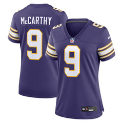 Minnesota Vikings Nike J.J. McCarthy Women's 2nd Alternate Player Game Jersey