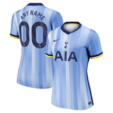Tottenham Hotspur Women's 2024/25 Away Replica Custom Jersey Blue - Nike