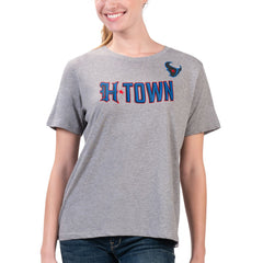 Houston Texans G-III 4Her by Carl Banks Women's Super-Slim Fit Lightweight H-Town T-Shirt