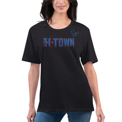 Houston Texans G-III 4Her by Carl Banks Women's Super-Slim Fit Lightweight H-Town T-Shirt