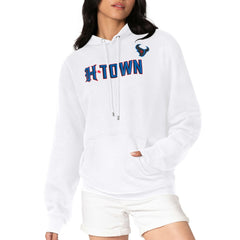 Houston Texans G-III 4Her by Carl Banks Women's H-Town Fleece Pullover Hoodie