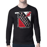 New Jersey Devils Starter Shield Long Sleeve Graphic T-Shirt Online