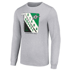 Dallas Stars Starter Shield Long Sleeve Graphic T-Shirt Discount
