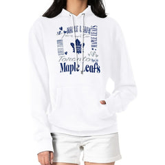 Toronto Maple Leafs G-III 4Her by Carl Banks Women's Collage Team Graphic Tri-Blend Fleece Pullover Hoodie Online