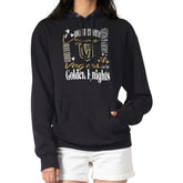 Vegas Golden Knights G-III 4Her by Carl Banks Women's Collage Team Graphic Tri-Blend Fleece Pullover Hoodie Sale