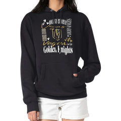 Vegas Golden Knights G-III 4Her by Carl Banks Women's Collage Team Graphic Tri-Blend Fleece Pullover Hoodie Sale