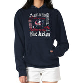 Columbus Blue Jackets G-III 4Her by Carl Banks Women's Collage Team Graphic Tri-Blend Fleece Pullover Hoodie For Sale