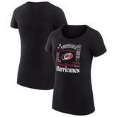 Carolina Hurricanes G-III 4Her by Carl Banks Women's Super-Slim Fit Lightweight Collage Team Graphic T-Shirt Online