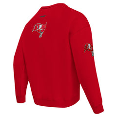 Tampa Bay Buccaneers Pro Standard Turn It Up Drop Shoulder Pullover Sweatshirt