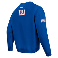 New York Giants Pro Standard Turn It Up Drop Shoulder Pullover Sweatshirt