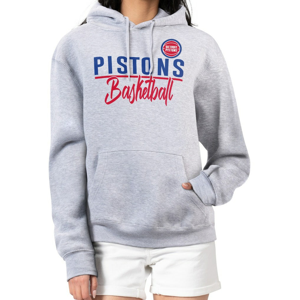 Detroit Pistons G-III 4Her by Carl Banks Women's Graphics Fleece Pullover Hoodie sale Online
