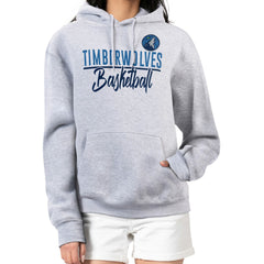 Minnesota Timberwolves G-III 4Her by Carl Banks Women's Graphics Fleece Pullover Hoodie Outlet